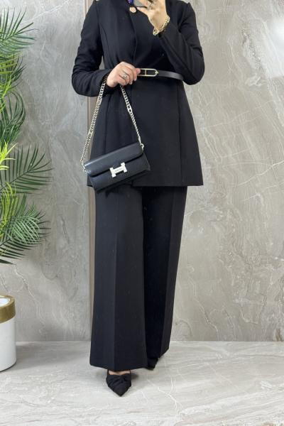 BLAZER PANTOLONLU TAKIM Siyah