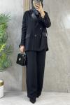 BLAZER PANTOLONLU TAKIM Siyah