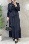 TENCEL ETEKLİ TAKIM Lacivert