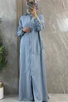  TENCEL FERACE BUZ MAVİSİ