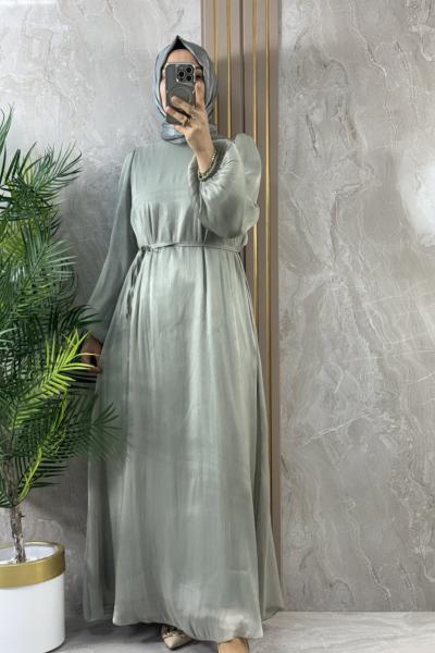 JANJAN SADE ABİYE ELİBİSE  Mint Yeşili