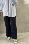 İNCE TENCEL PANTOLON Lacivert