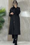 JAKARLI ŞIK ASTARLI KAP Siyah