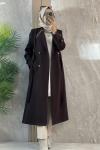 KUMAŞ TRENÇ Acı Kahve
