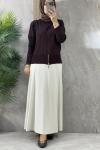 ETEK ÜSTÜ TRİKO KAZAK Acı Kahve