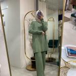 BNN3015 MERSERİZE TRİKO PANTOLON Mint Yeşili